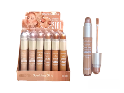 Corrector Liquido + Iluminador Sparkling