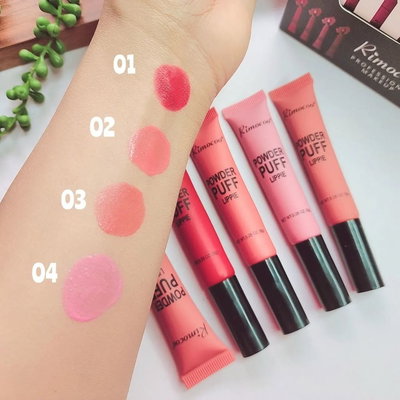 Rimocoo Powder Puff 2 en 1 Labial + Rubor