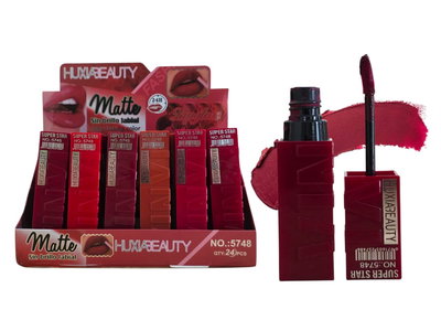 Labial Liquido Huxia Beauty Pack x6