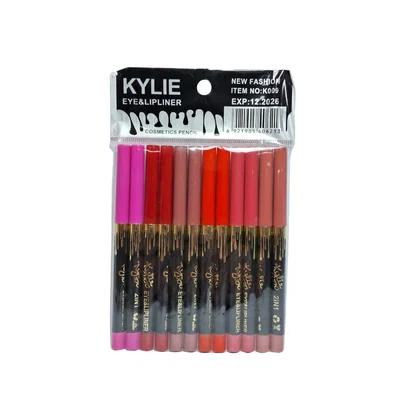 Delineador Labios Lapiz Kylie Pack x12