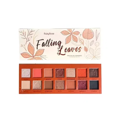RUBY ROSE Paleta de Sombras Falling Leaves HB-F539