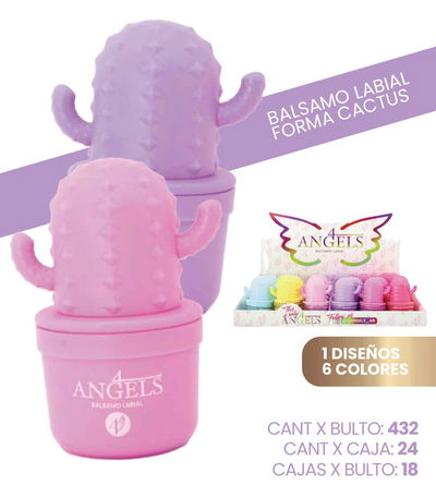 4 ANGELS Lip Balm Cactus