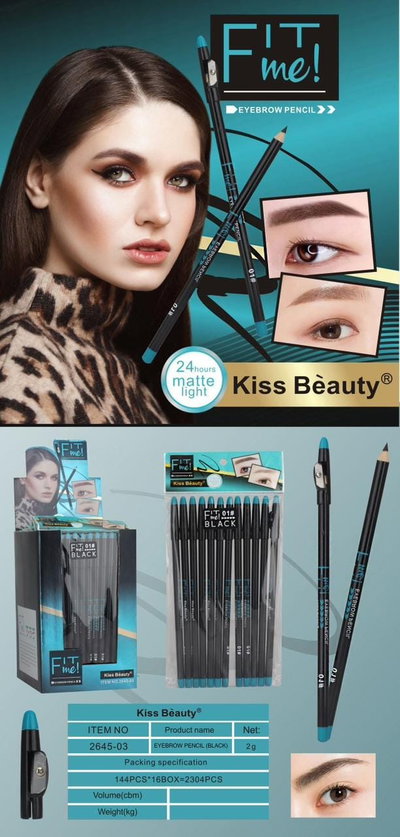 Delineador en Lapiz Ojos Fit Me XL Pack x12