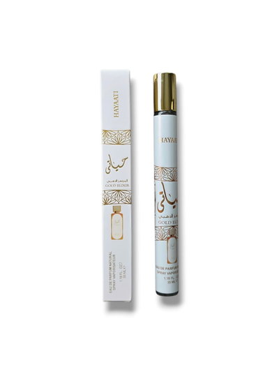 Perfume Tubo Arabe Hayaati Gold Elixir