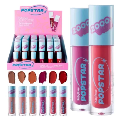 RUBY ROSE Labial Liquido Popstar Girl Culture L6204
