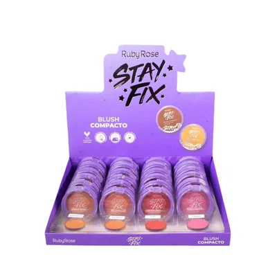RUBY ROSE Rubor Compacto Stay Fix HB-571