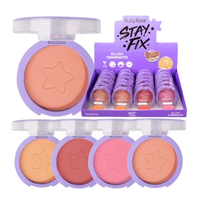 RUBY ROSE Rubor Compacto Stay Fix HB-571