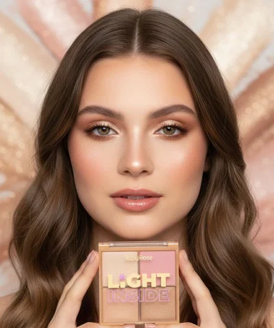 RUBY ROSE Paleta Trio Light Inside HB-7523