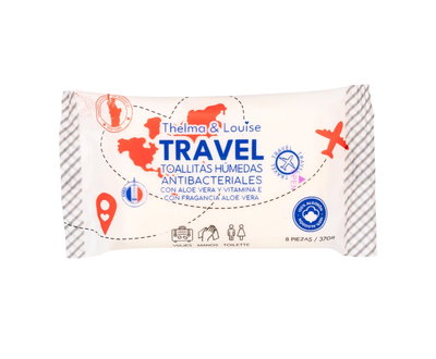TYL Toallitas Húmedas Antibacterial Travel