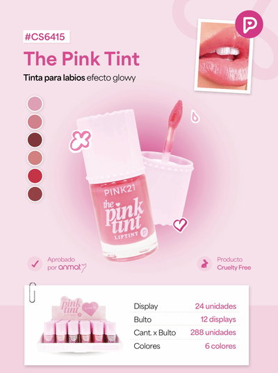 PINK 21 Lip Tint The Pink Tint