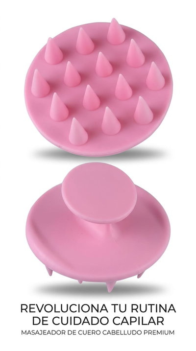 Masajeador Capilar de Silicona