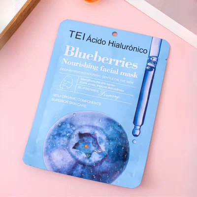 TEI Mascaras Faciales c/ Ac. Hialuronico x10