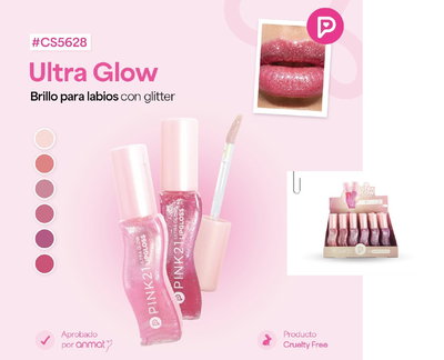 PINK 21 Lip Gloss Super Glow