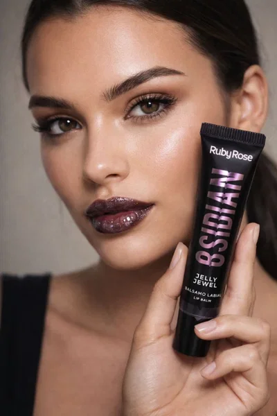 RUBY ROSE Lip Balm Obsidian Jelly Jewel HB-7400