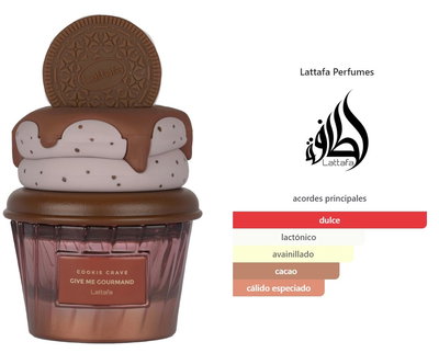 Perfume Grande Arabe Give Me Gourmand Cookie Crave (Femenino)