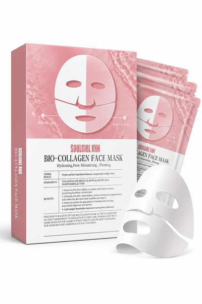 Mascarilla Facial Bio Colágeno Glass Skin x10