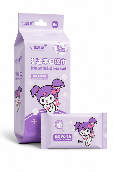 Toallitas Humedas Kuromi Paquete (8 packs)