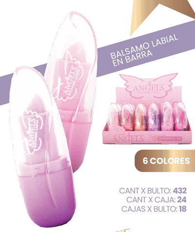4 ANGELS Lip Balm Colours