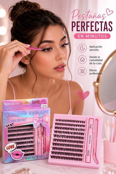 Kit de Pestañas Postizas DIY