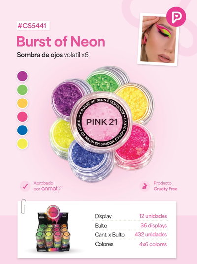 PINK 21 Pigmento Neon Torre