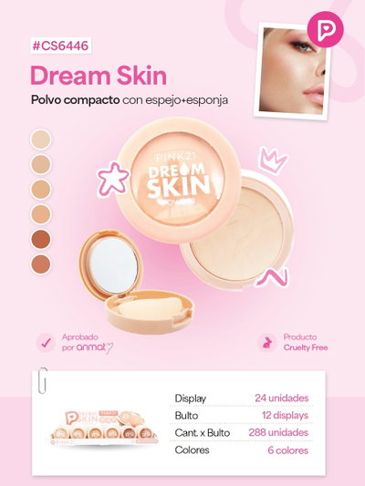 PINK 21 Polvo Compacto Dream Skin