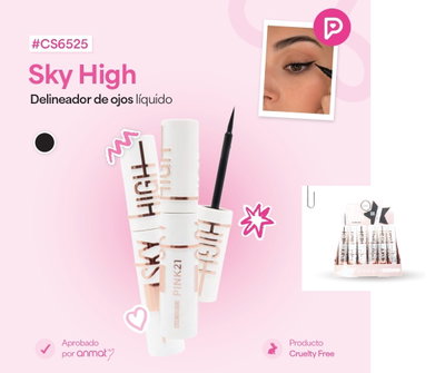 PINK 21 Delineador Liquido Sky High