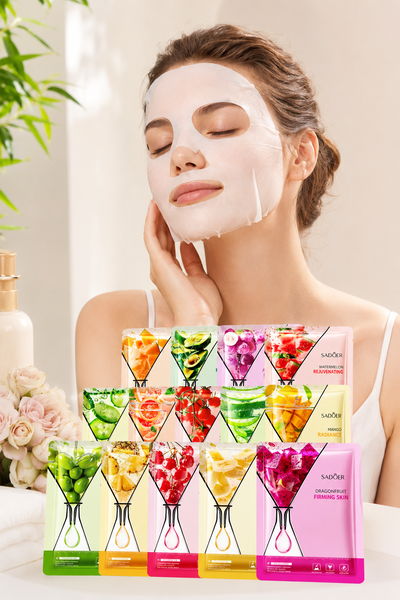 Mascaras Faciales Linea Sadoer x10