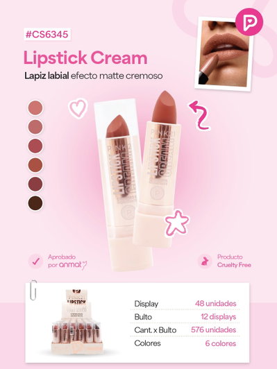 PINK 21 Labial Barra Cream