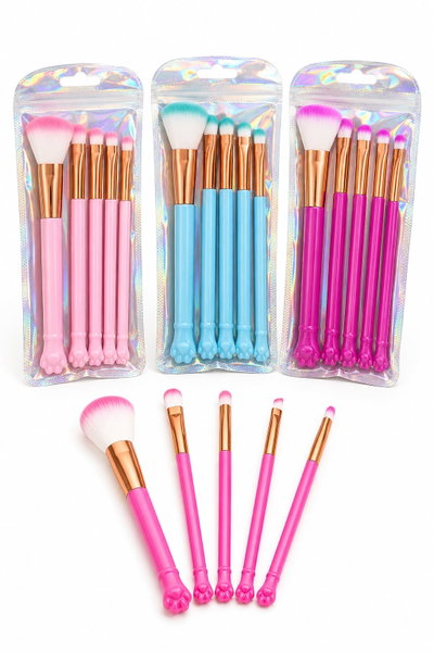 Set de 5 Brochas Gatito