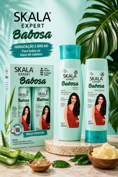 Skala Kit Shampoo + Acondicionador Babosa