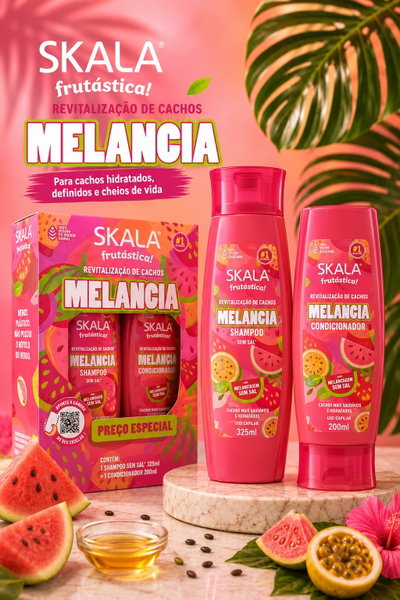 Skala Kit Shampoo + Acondicionador Melancia