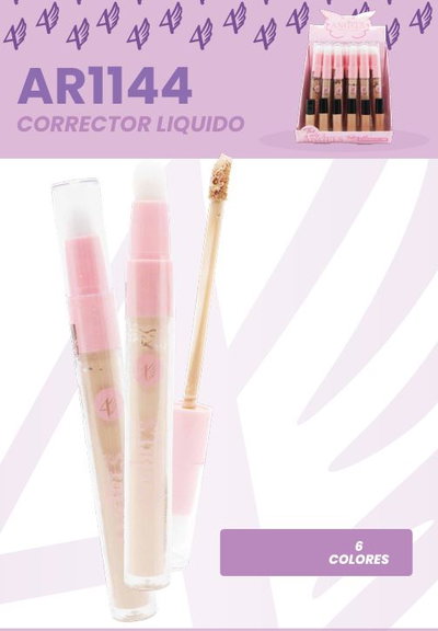 4 ANGELS Corrector Liquido con Brocha