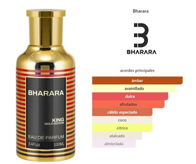 Perfume Grande Arabe Bharara King Gold Edition + Decant (Masculino)