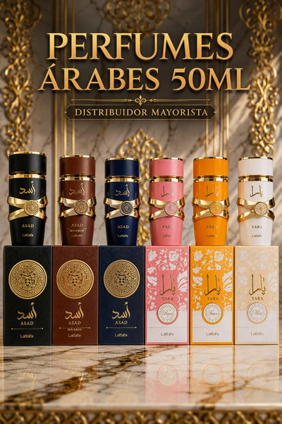 OFERTA Pack x12 Perfume Small Arabe Premium 50ml