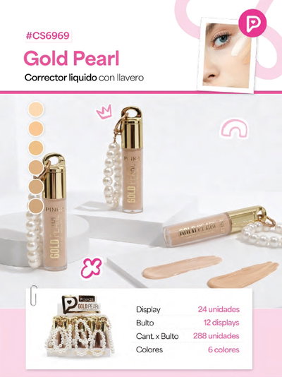 PINK 21 Corrector Liquido Gold Pearl