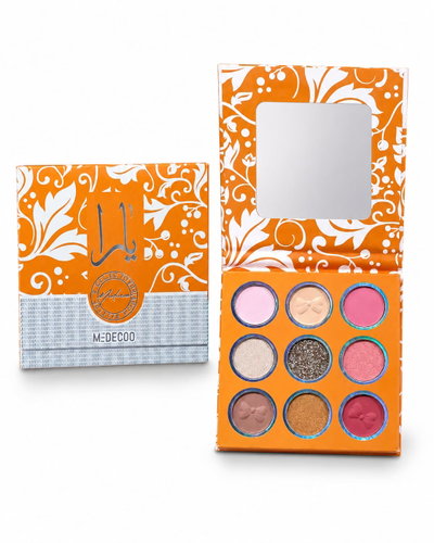 Paleta de Sombras 9 tonos Arabe Yara Tous