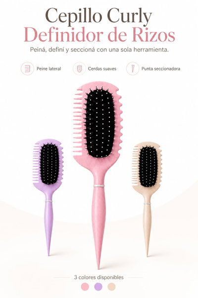 Cepillo Curly Definidor de Rizos