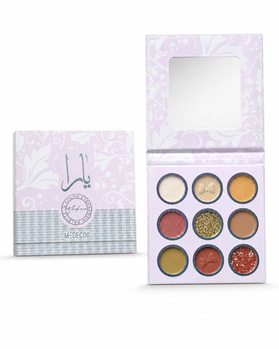 Paleta de Sombras 9 tonos Arabe Yara Pink