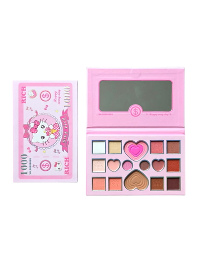 Paleta de Sombras Mixta con Rubor Kitty