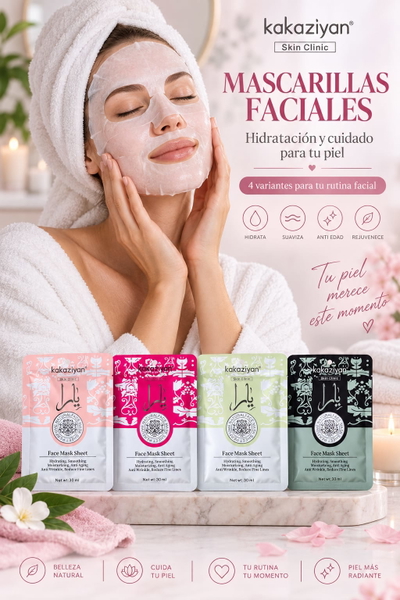 Mascaras Faciales Linea Arabes x10