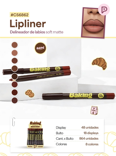 PINK 21 Delineador Labios Baking Season