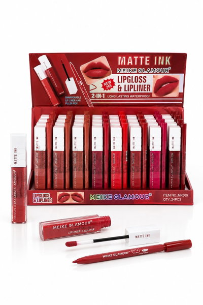 Labial Liquido + Delineador Super Stay Pack x8