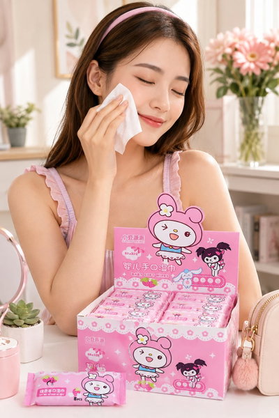 Toallitas Humedas Sanrio Paquete