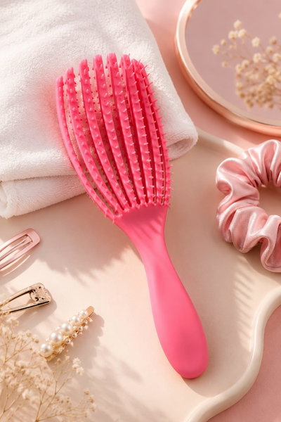 Cepillo Flexible para Rulos
