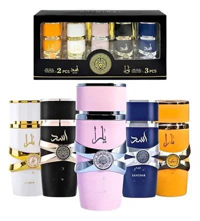 Perfume Grande Arabe - Set x5 Mini Yara + Asad