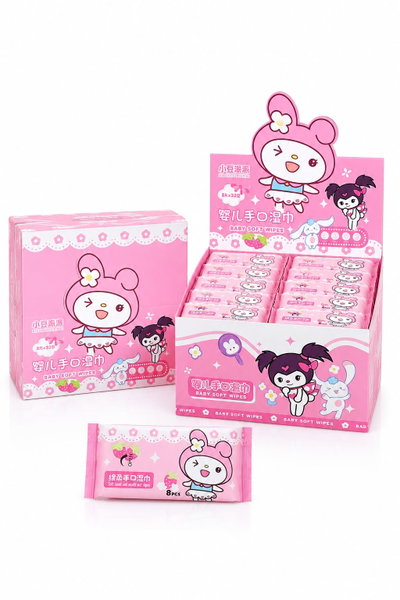 Toallitas Humedas Sanrio Paquete