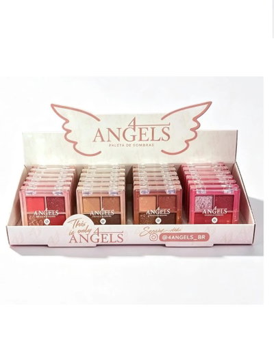 4 ANGELS Paleta de Sombras Mini 4t