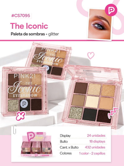 PINK 21 Paleta de Sombras The Iconic