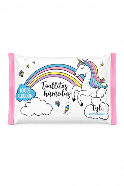 TYL Toallitas Húmedas para Manos Unicornio