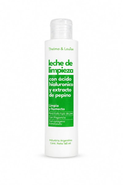 TYL Leche de Limpieza Micelar con Ácido Hialurónico y Pepino 160ml